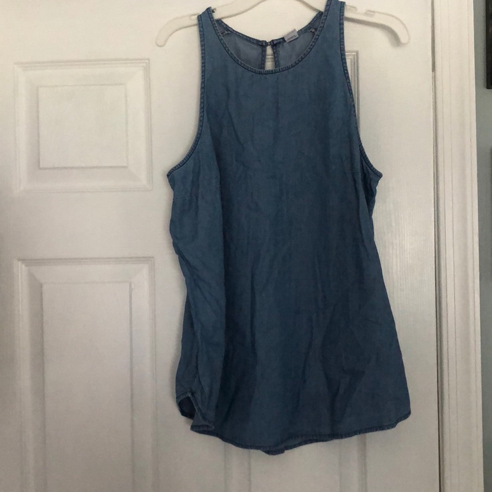 Denim top